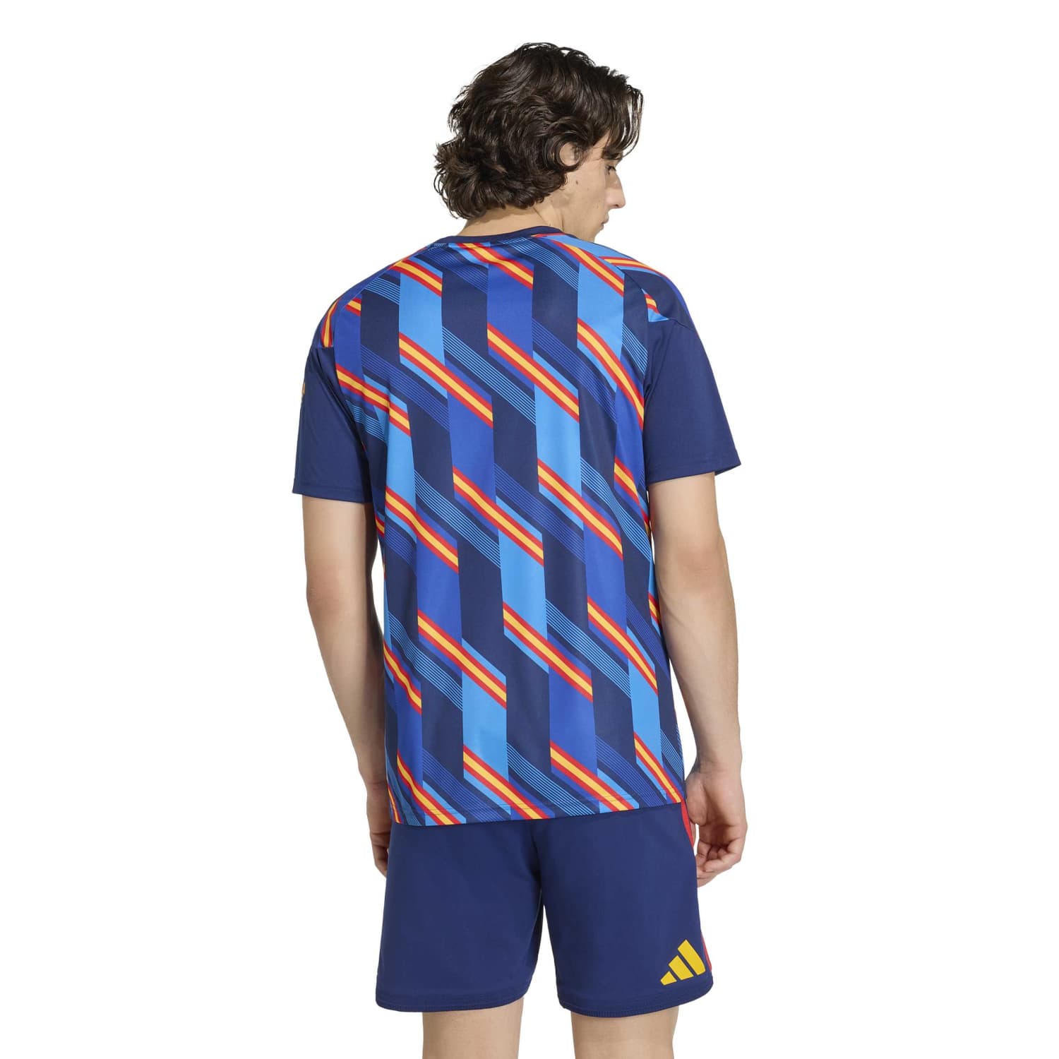 Spain Mens adidas Warm-Up T-Shirt World Cup 2026 Red