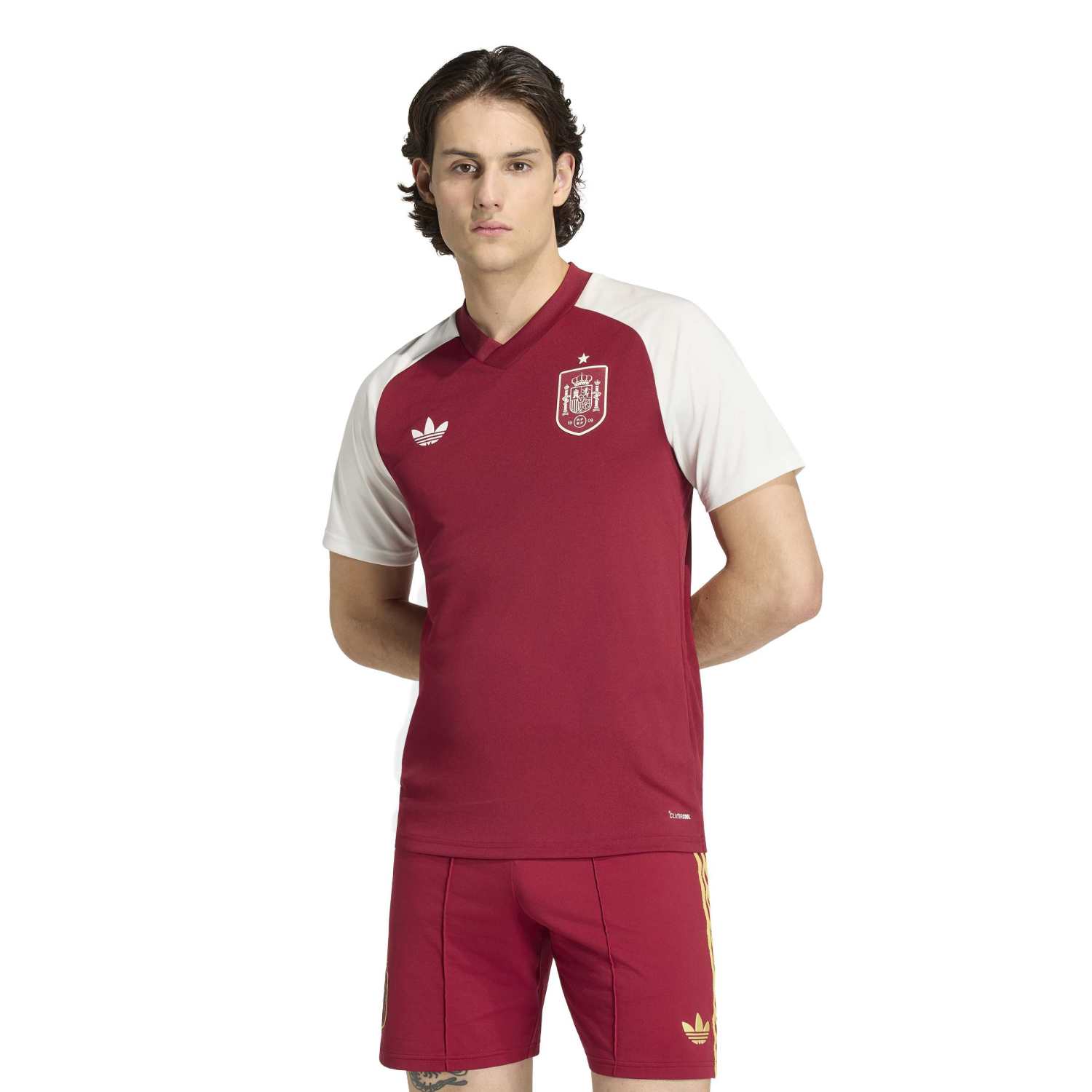 Spain Men adidas Warm-Up Away T-Shirt World Cup 2026