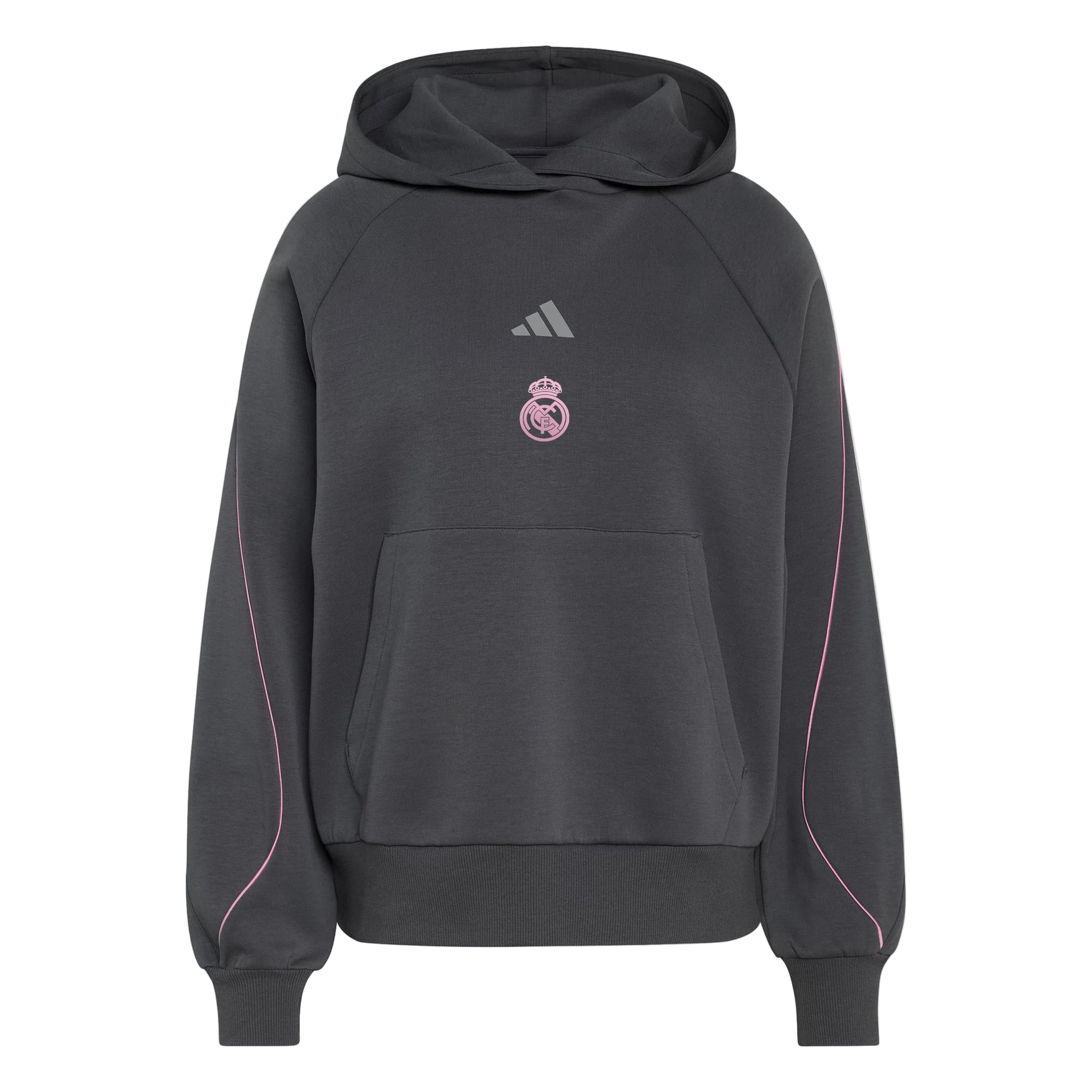 Sudadera Capucha Mujer adidas Stadium Gris