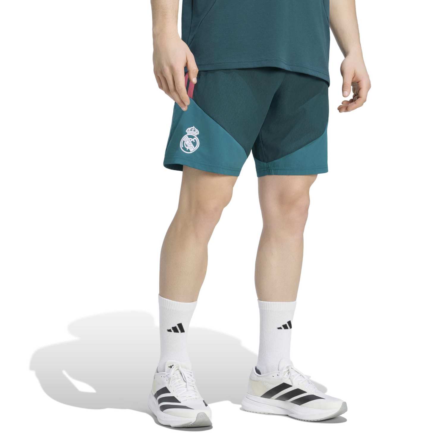 Pantalón Corto Hombre Casual adidas Entrenamiento 26/27 Verde