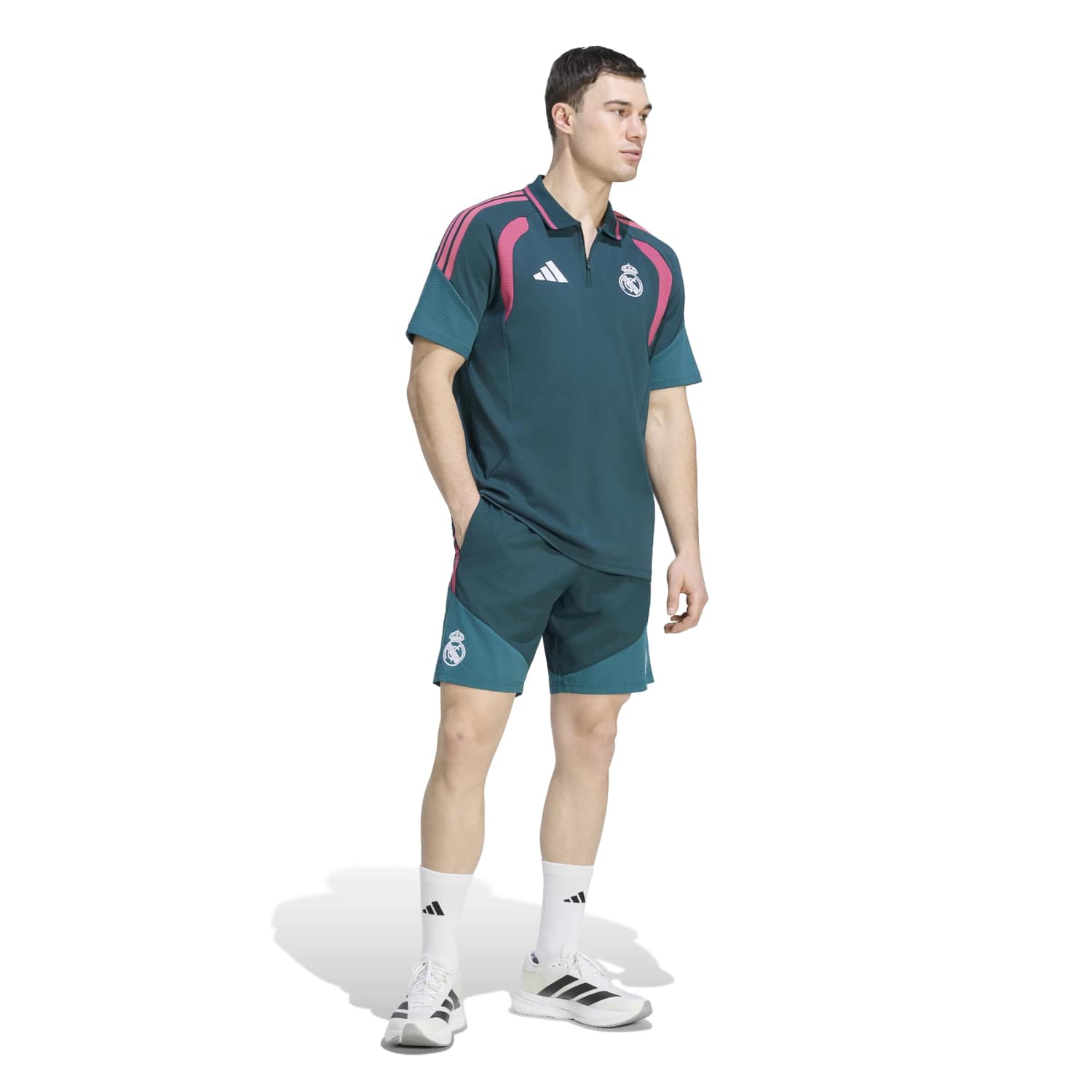 Pantalón Corto Hombre Casual adidas Entrenamiento 26/27 Verde