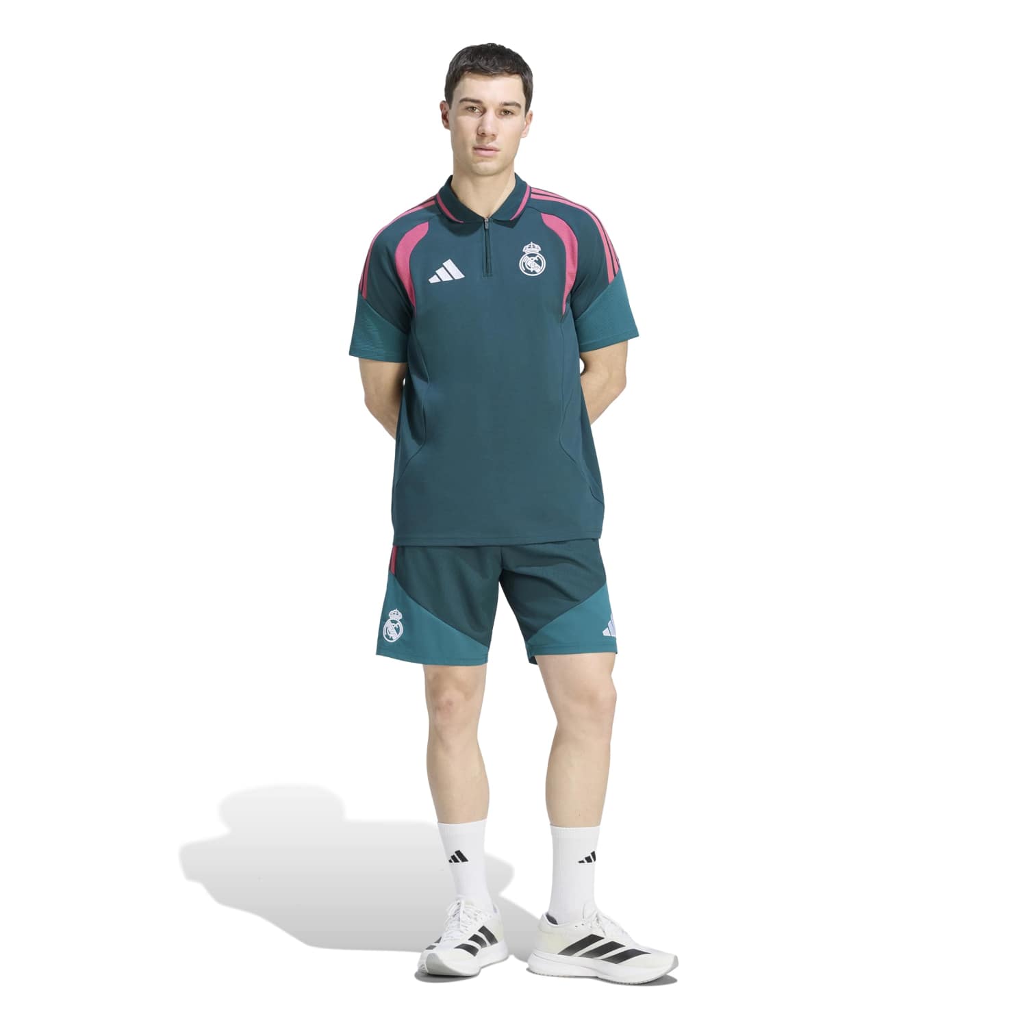 Pantalón Corto Hombre Casual adidas Entrenamiento 26/27 Verde