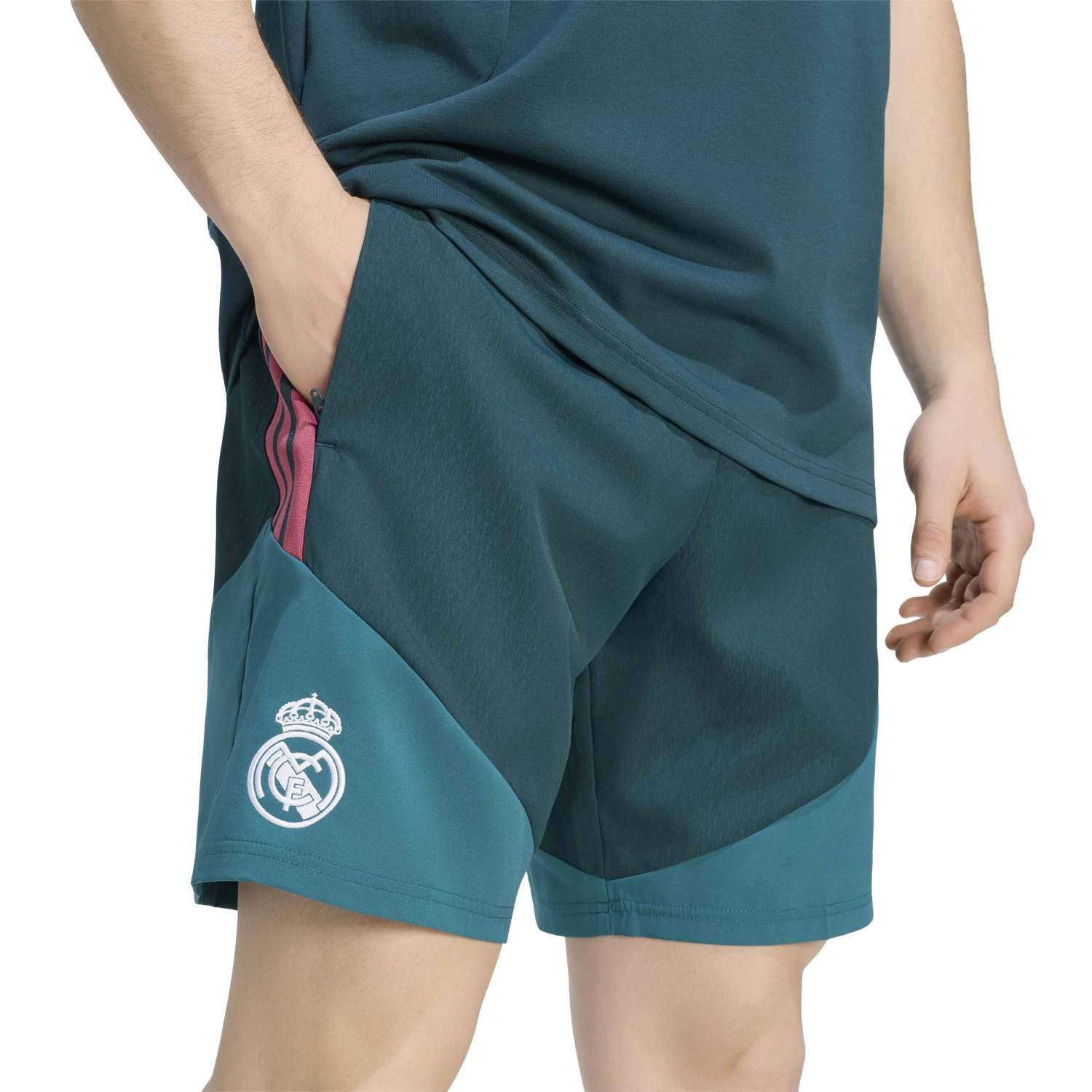 Pantalón Corto Hombre Casual adidas Entrenamiento 26/27 Verde