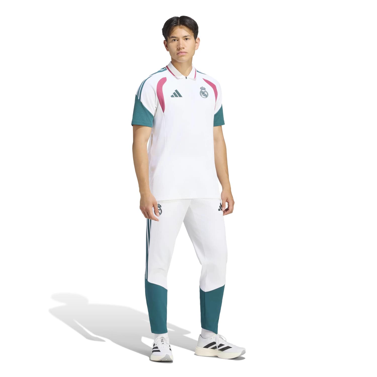 Mens UCL Training Polo 26/27 White – Official Real Madrid Store