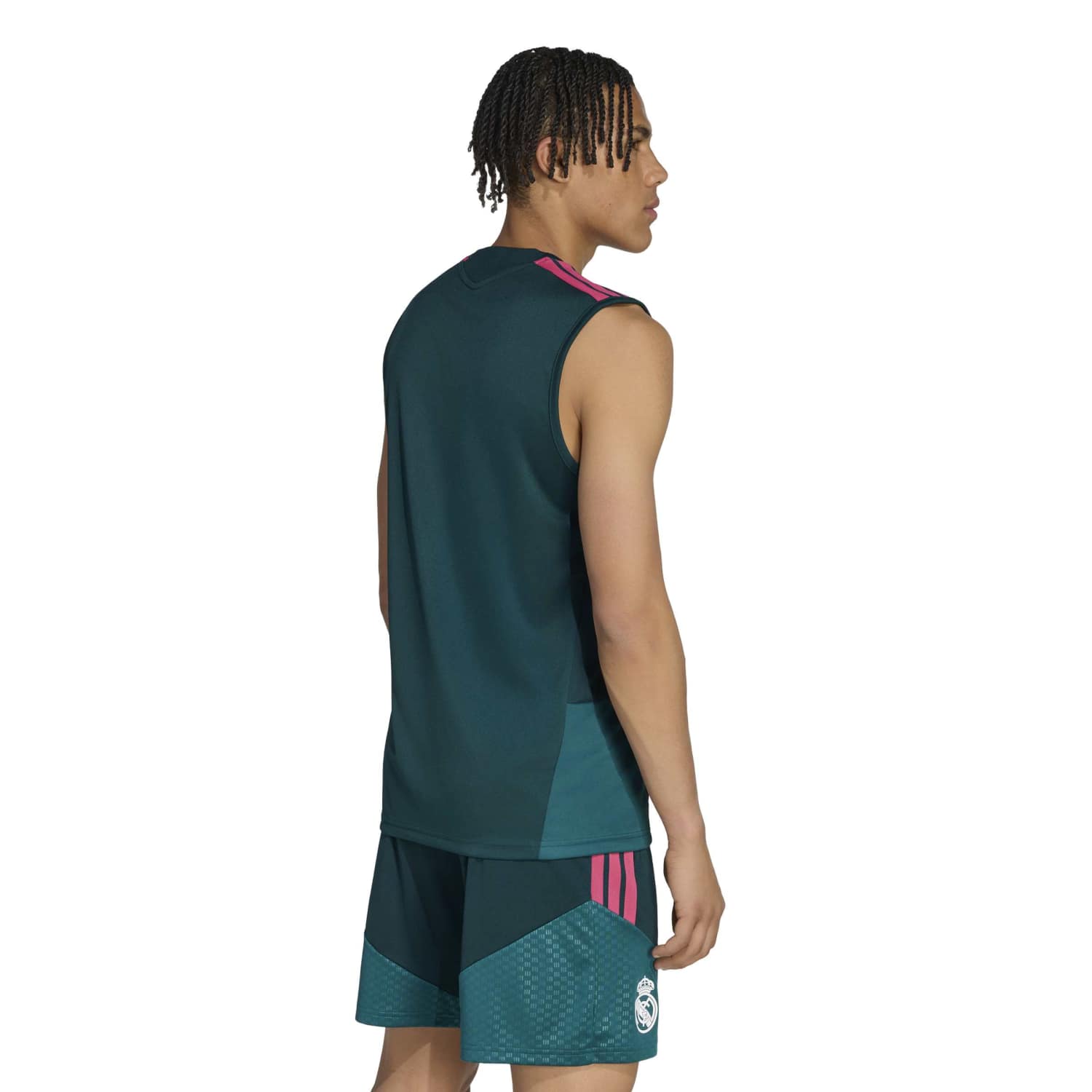 T-shirt Sans Manches d'Entraînement Homme adidas 26/27 Vert