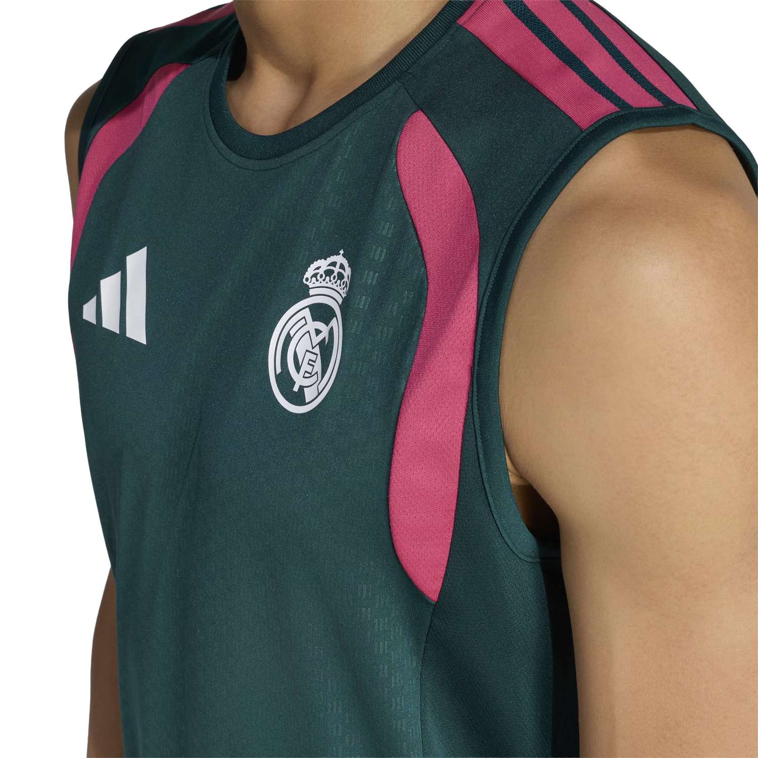 T-shirt Sans Manches d'Entraînement Homme adidas 26/27 Vert
