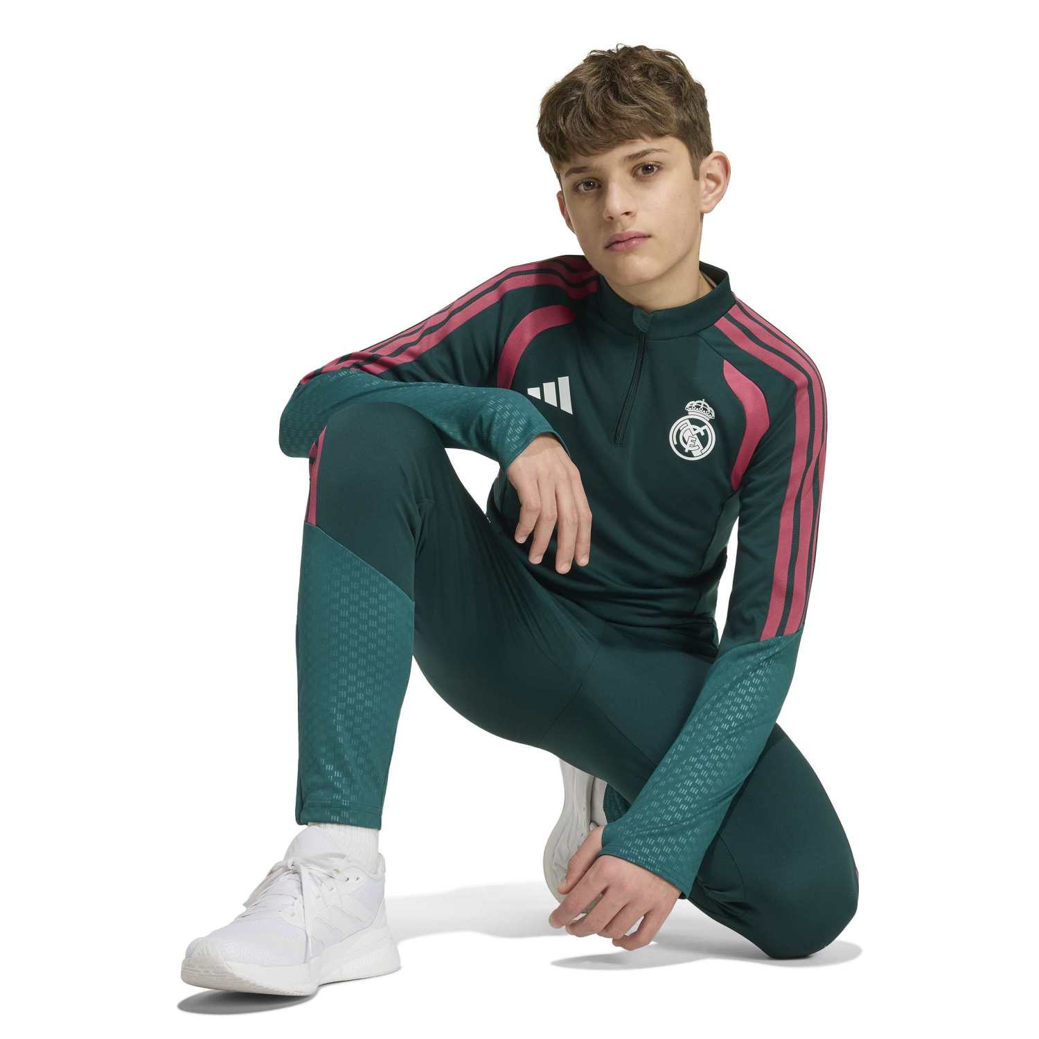 Youth adidas Training Top 26/27 Green – Official Real Madrid Store