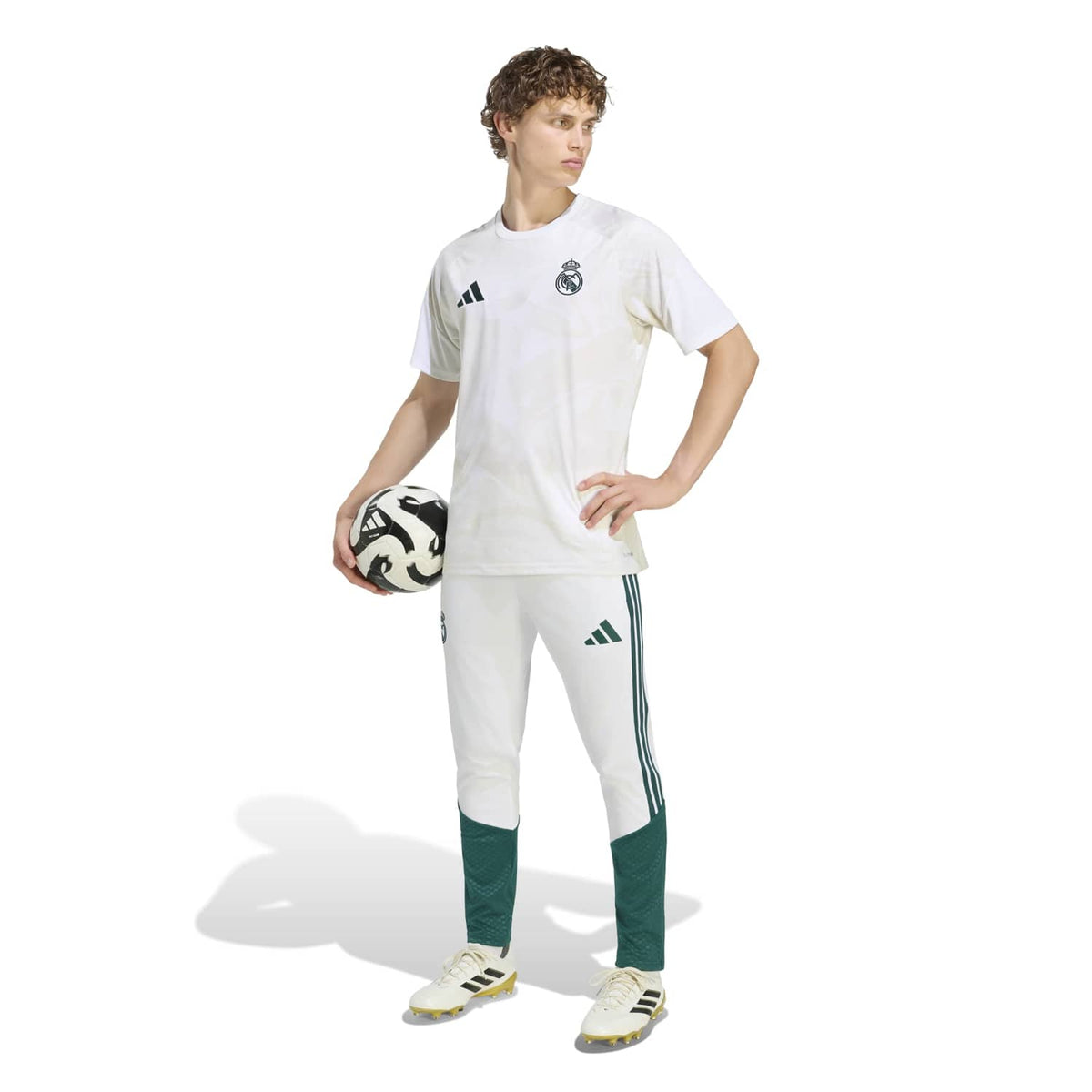 Mens adidas x FARM Rio Warm Up Shirt 26/27 White