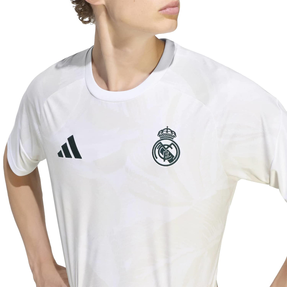 Mens adidas x FARM Rio Warm Up Shirt 26/27 White