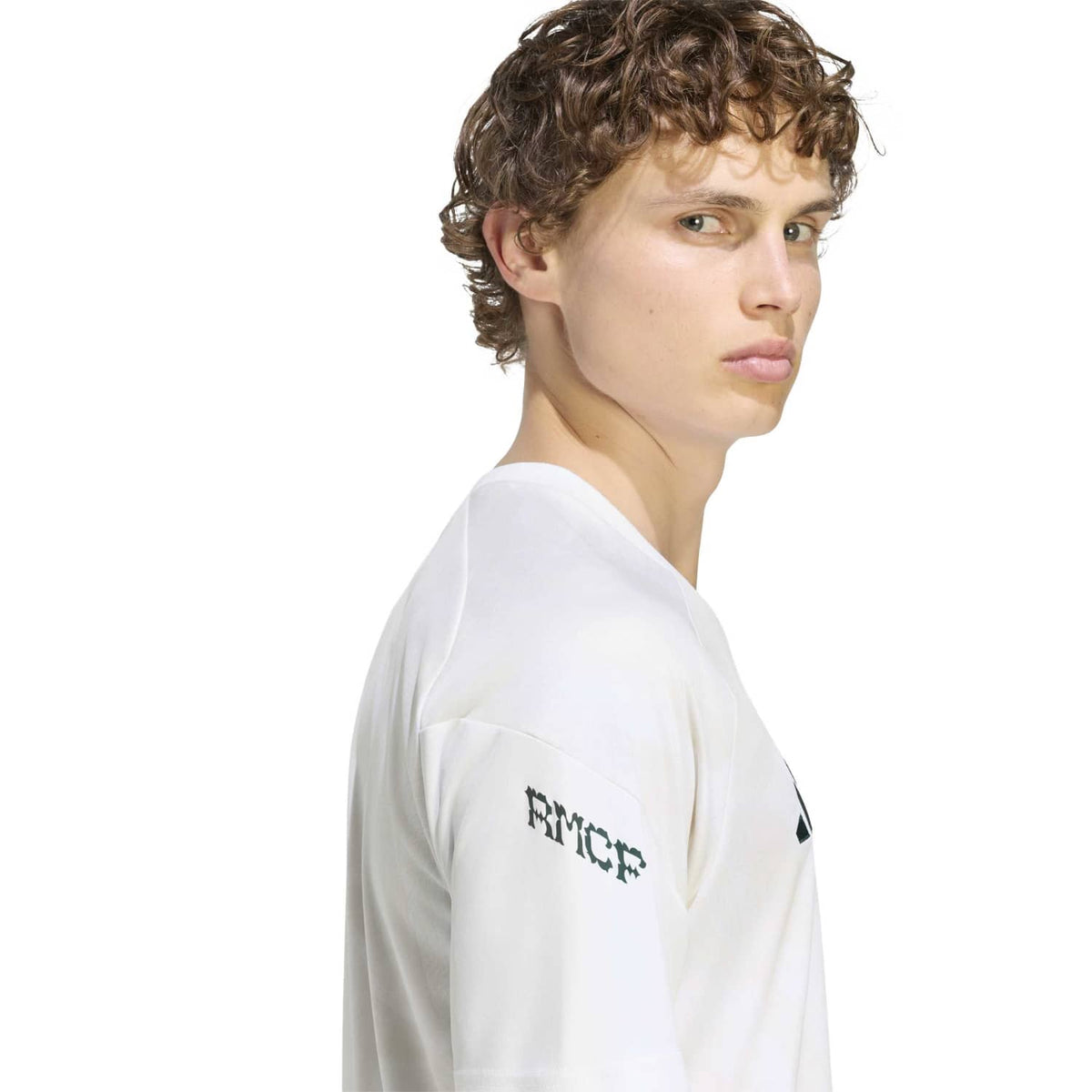 Mens adidas x FARM Rio Warm Up Shirt 26/27 White