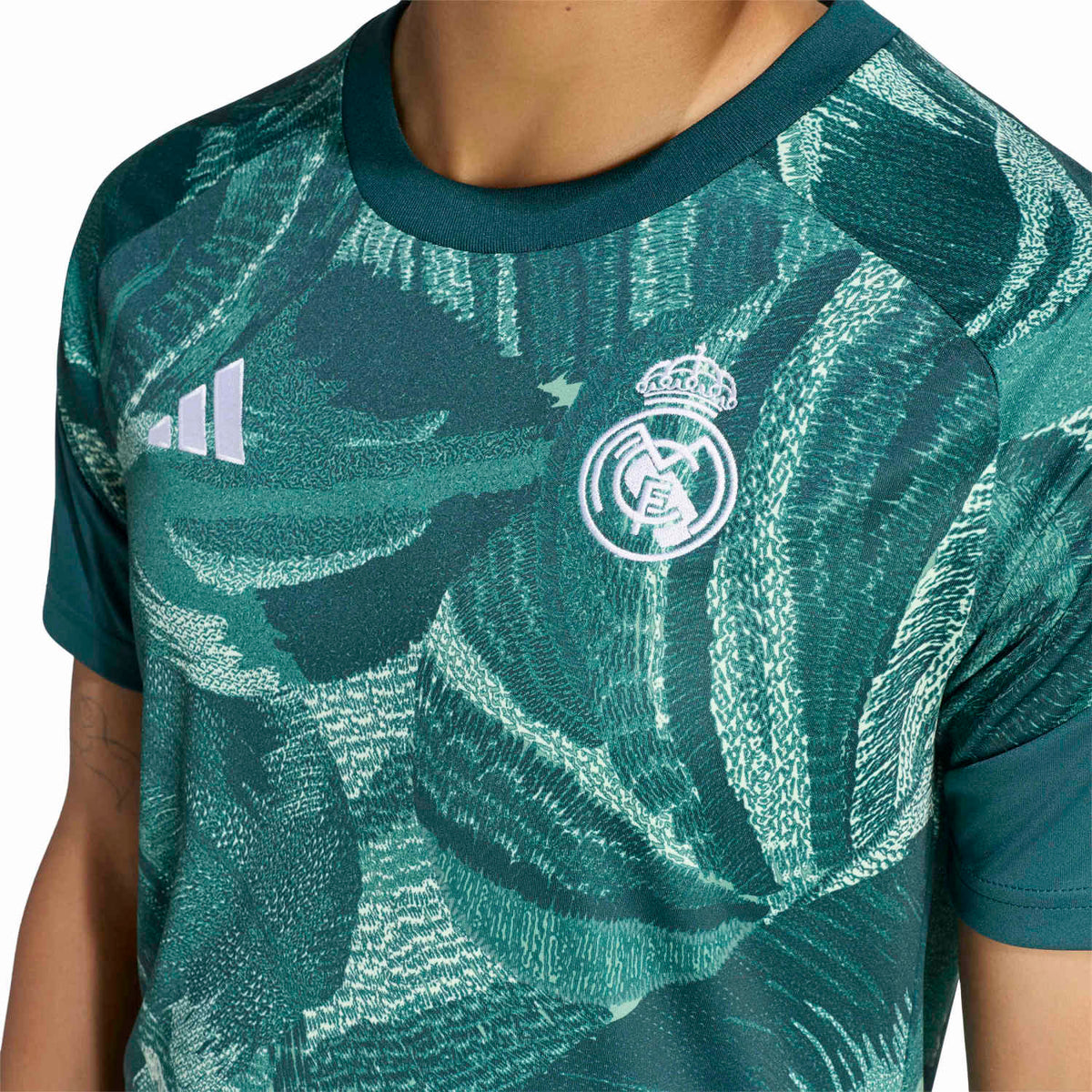 Womens adidas x FARM Rio Warm Up Shirt 26/27 Green