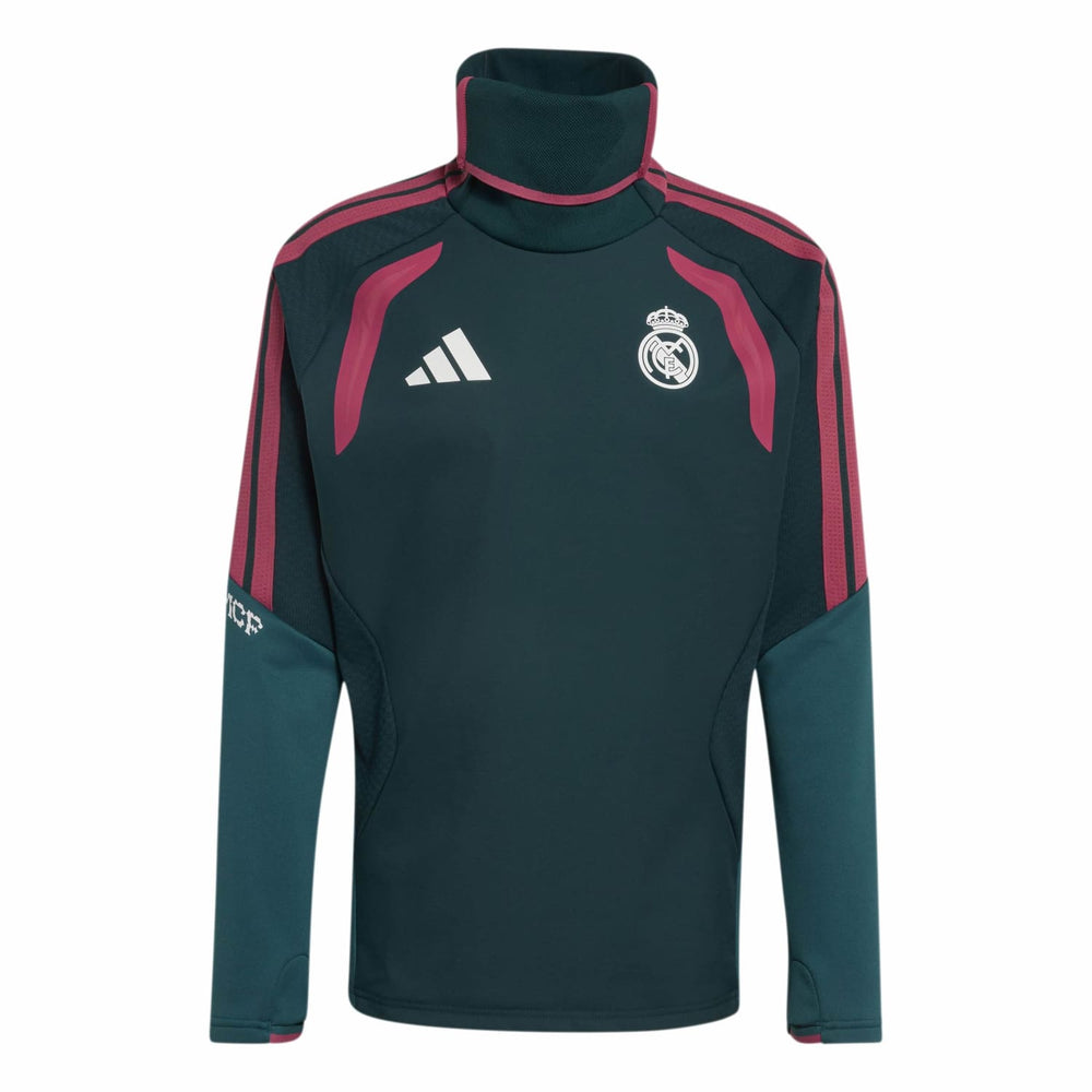 Sweat-shirt de Réchauffement Pro Homme adidas 26/27 Vert