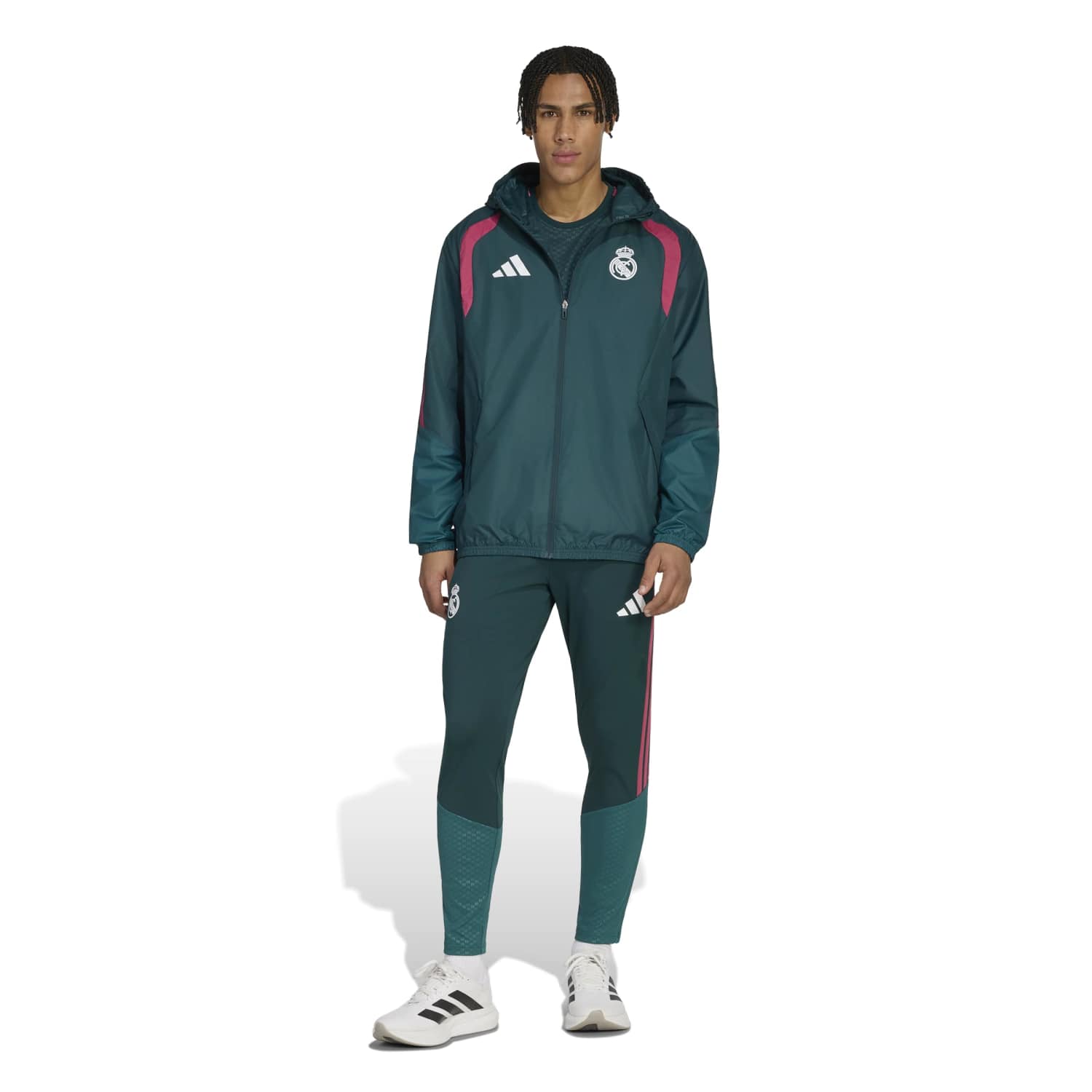 Mens adidas Training All Weather Jacket 26/27 Green