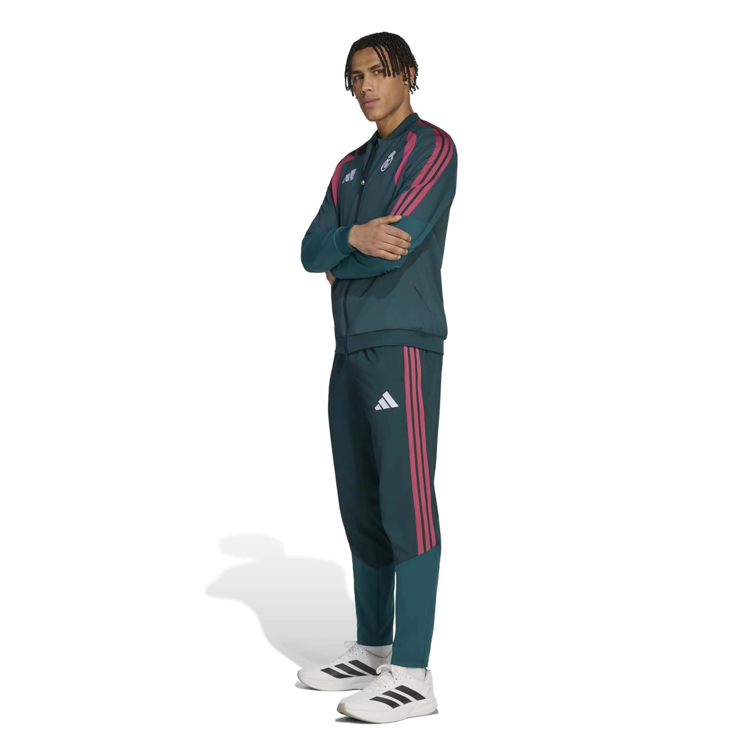 Pantalon de Survêtement d'Entraînement Homme adidas 26/27 Vert