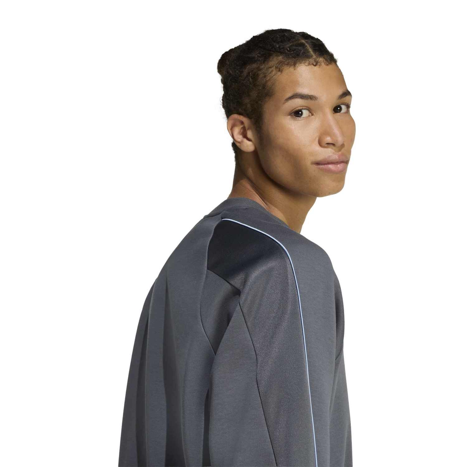 Sudadera Hombre adidas Stadium Gris