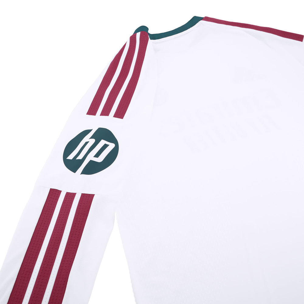 Mens Home Authentic Long Sleeve Jersey 26/27 White