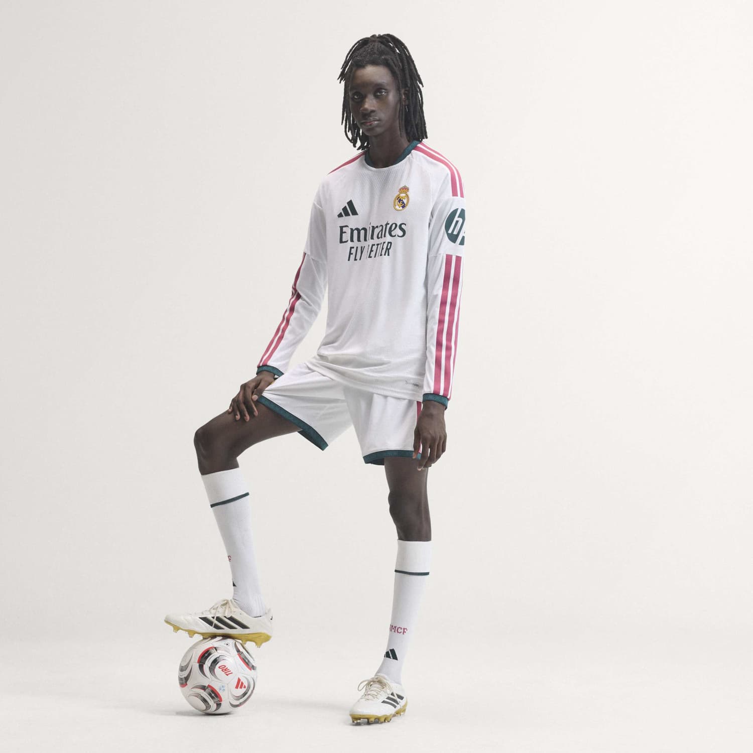 Maillot Domicile Authentique Manches Longues 26/27 Blanc Homme