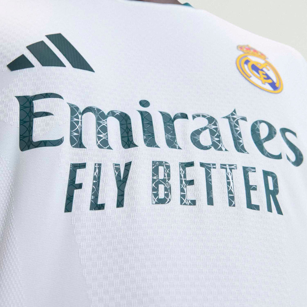 Mens Home Authentic Long Sleeve Jersey 26/27 White
