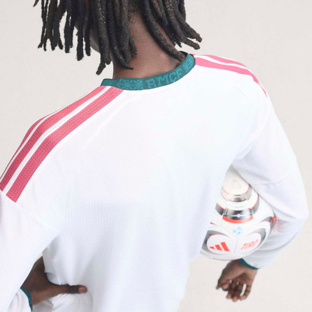 Mens Home Authentic Long Sleeve Jersey 26/27 White