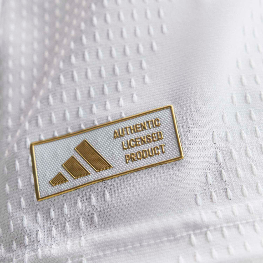 Mens Home Authentic Long Sleeve Jersey 26/27 White