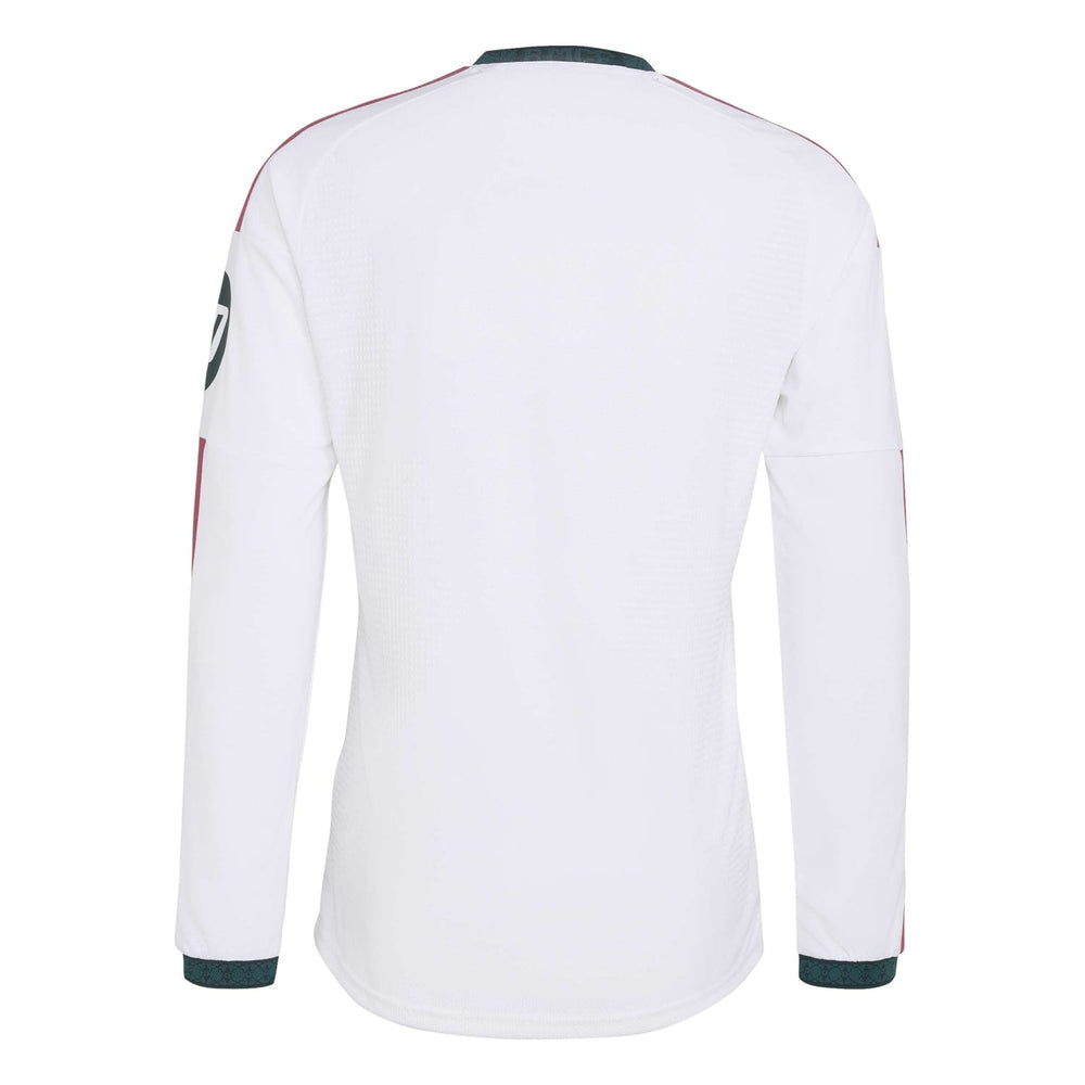 Mens Home Authentic Long Sleeve Jersey 26/27 White