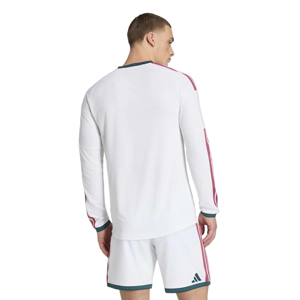 Mens Home Authentic Long Sleeve Jersey 26/27 White