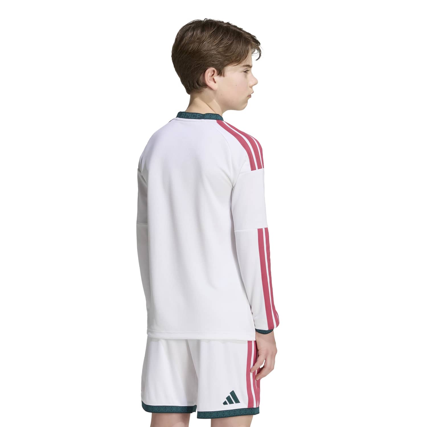 Youth Home Long Sleeve Jersey 26/27 White