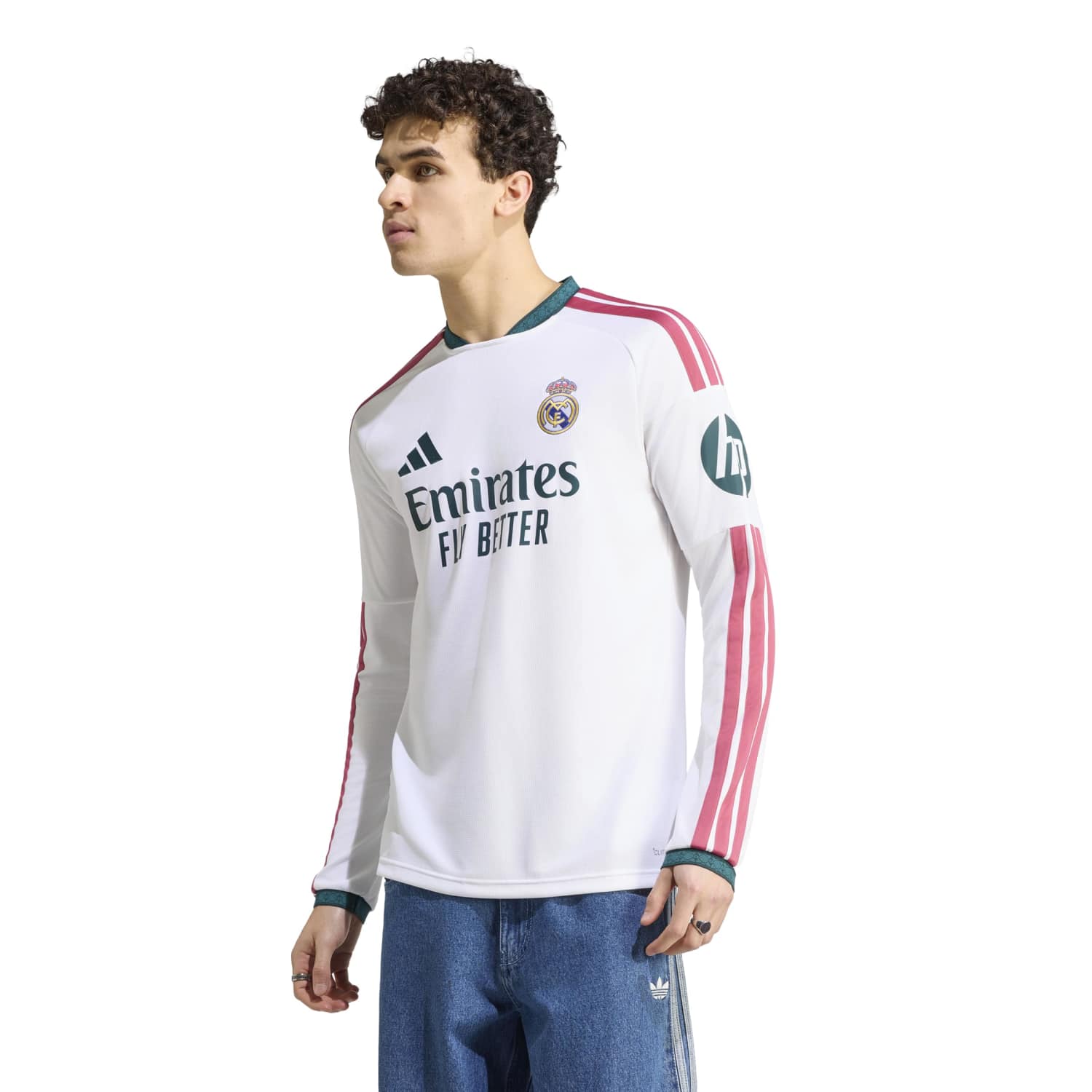 Mens Home Long Sleeve Shirt 26/27 White – Official Real Madrid Store