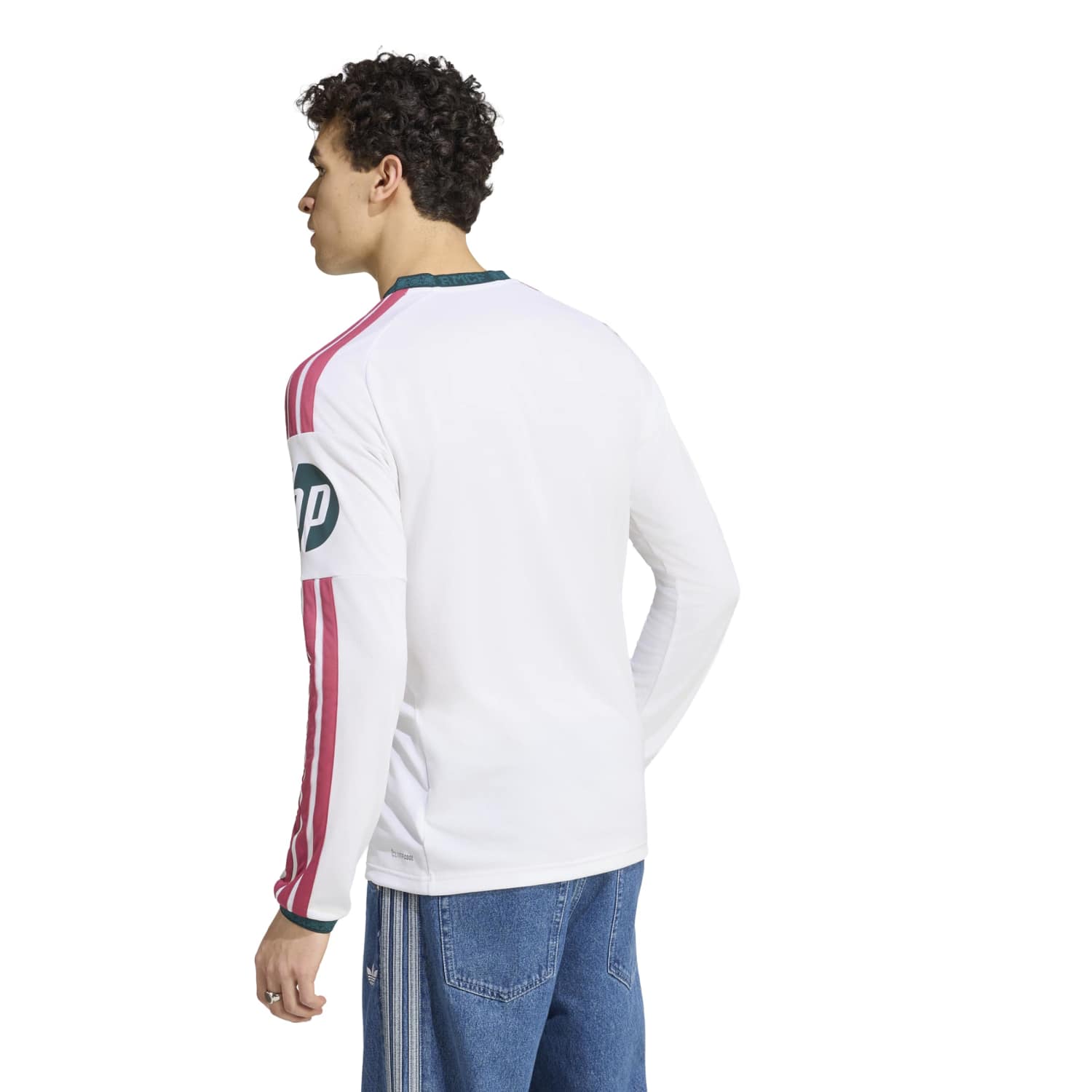 Camiseta Hombre Manga Larga Primera Equipación Blanca 26/27