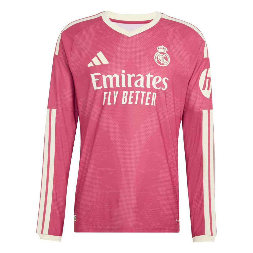 Mens Third Authentic Jersey Long Sleeve Pink 26/27