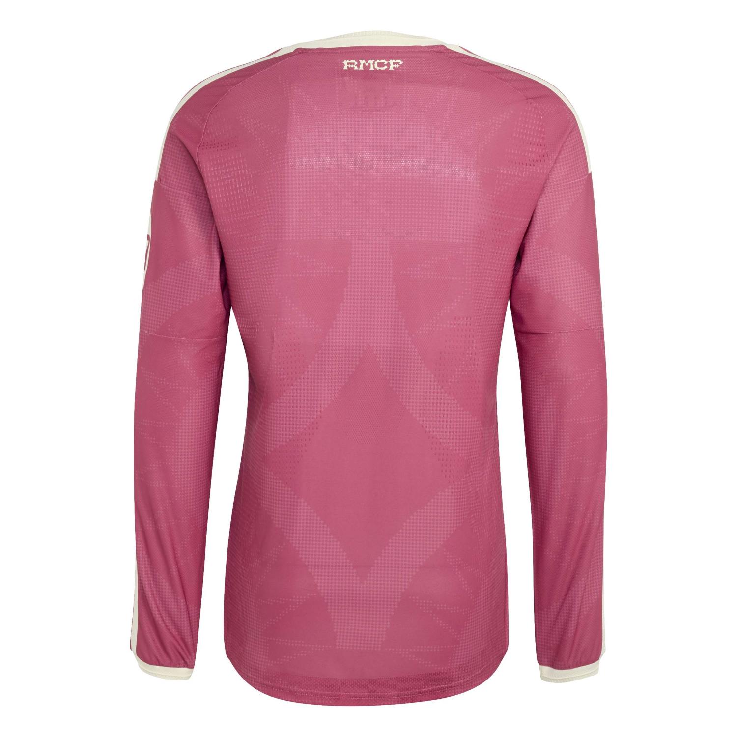 Mens Third Authentic Jersey Long Sleeve Pink 26/27