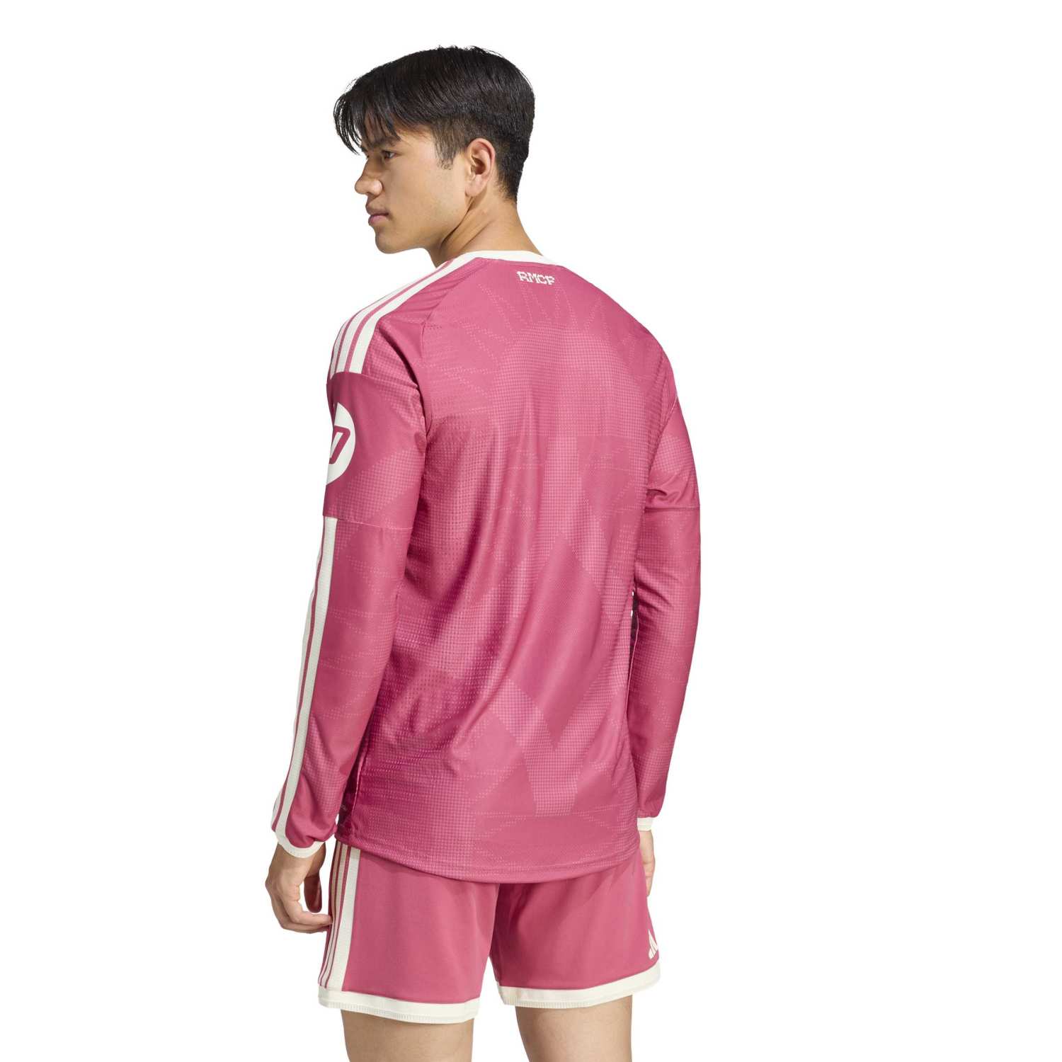 Mens Third Authentic Jersey Long Sleeve Pink 26/27