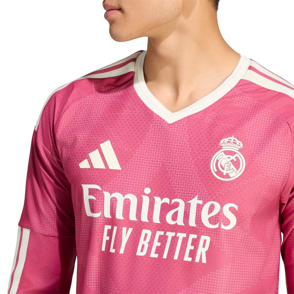 Mens Third Authentic Jersey Long Sleeve Pink 26/27