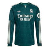 Mens Away Jersey Long Sleeve Green 26/27
