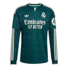 Maillot Extérieur Homme Manches Longues Vert 26/27