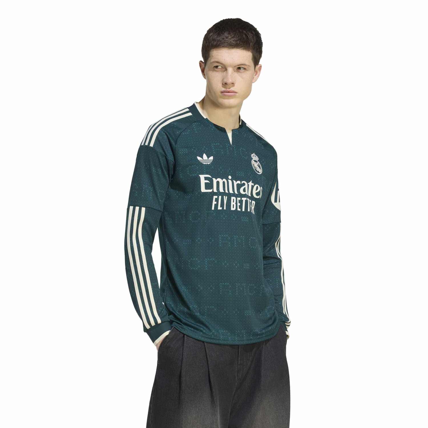 Maillot Extérieur Homme Manches Longues Vert 26/27