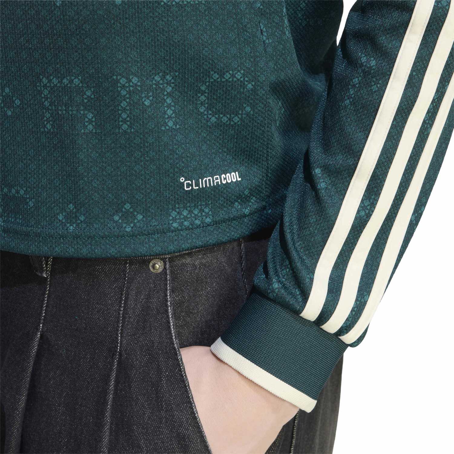 Maillot Extérieur Homme Manches Longues Vert 26/27