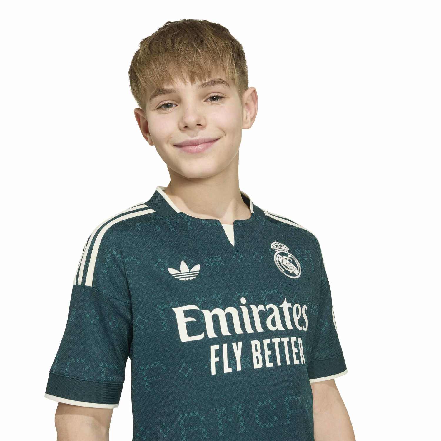 Camiseta Niño Segunda Equipación Verde 26/27