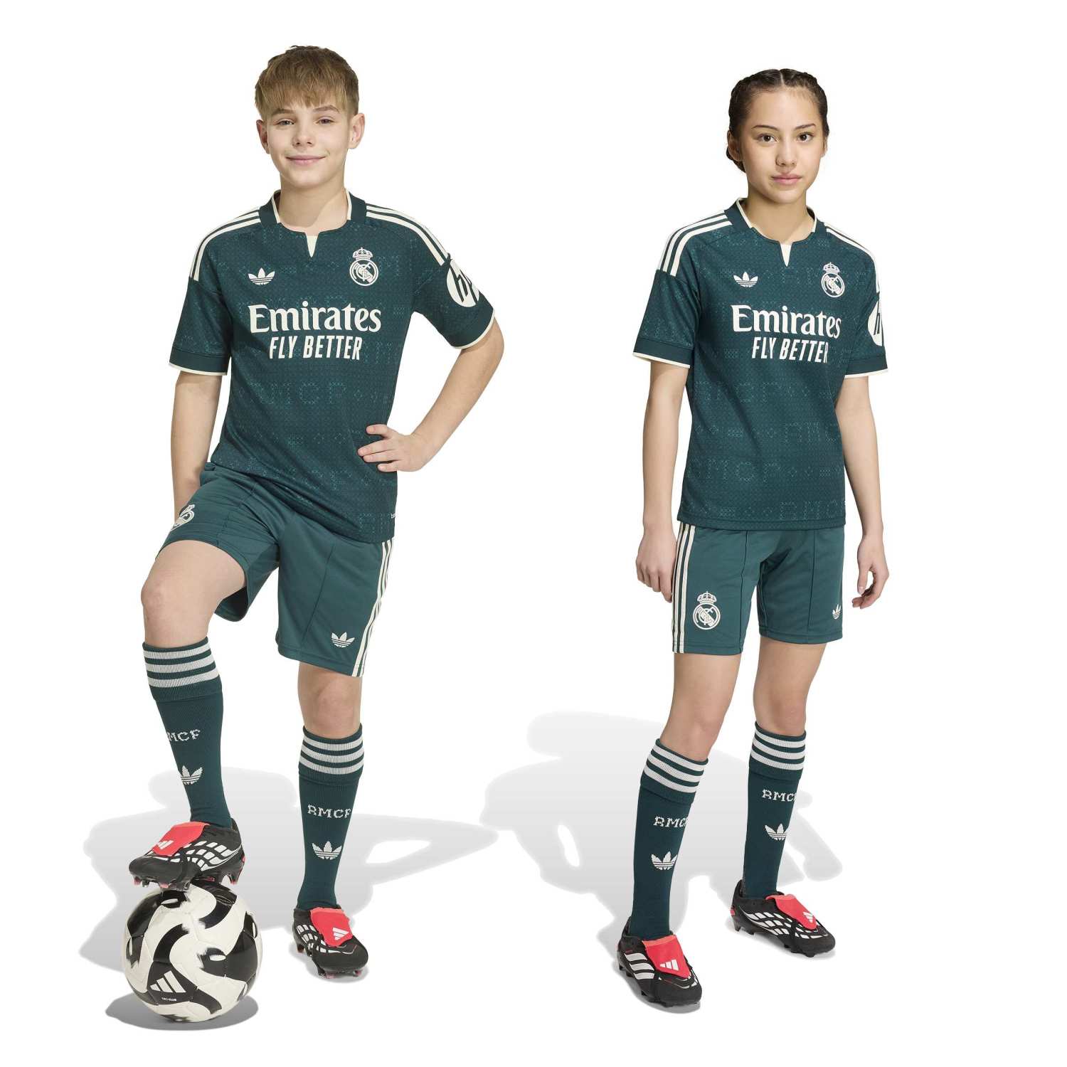 Conjunto Niño Segunda Equipación Verde 26/27