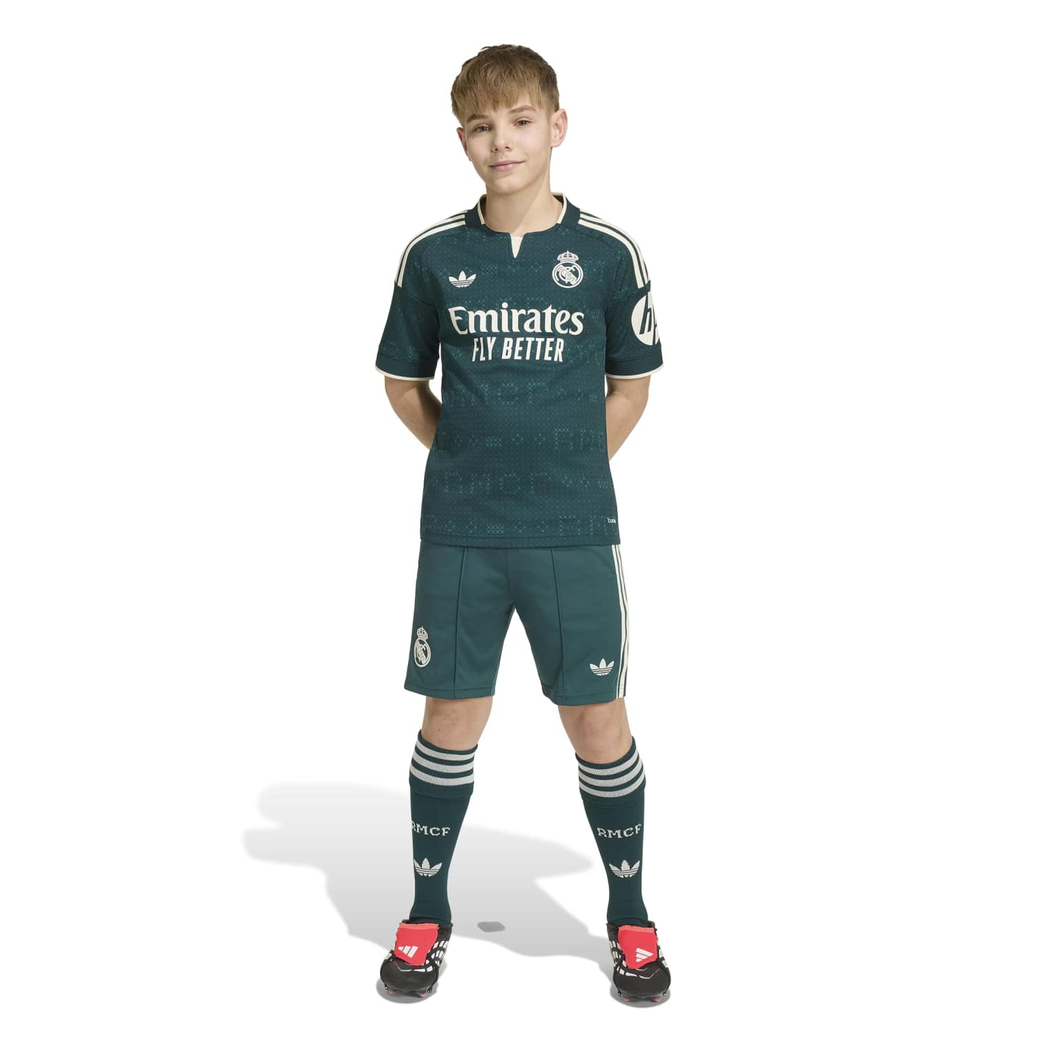 Camiseta Niño Segunda Equipación Verde 26/27