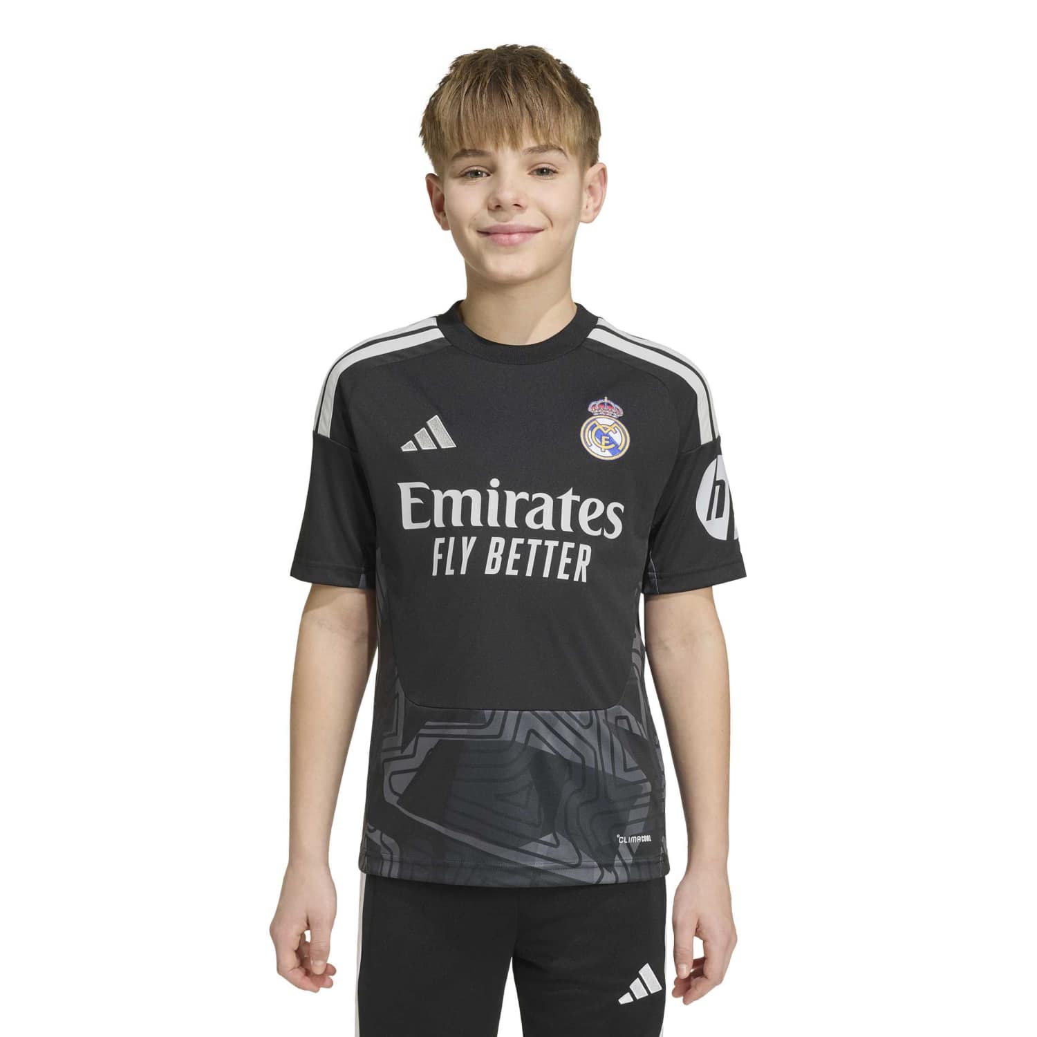 Camiseta Portero Niño Negra 26/27