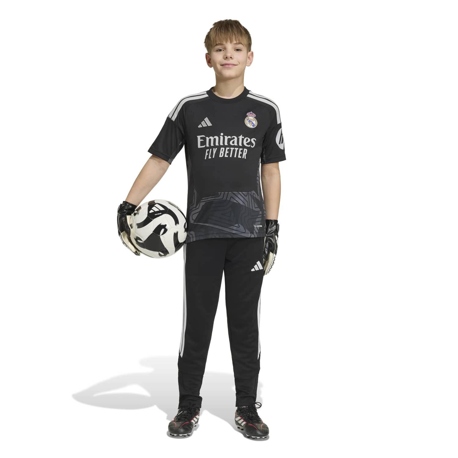 Camiseta Portero Niño Negra 26/27