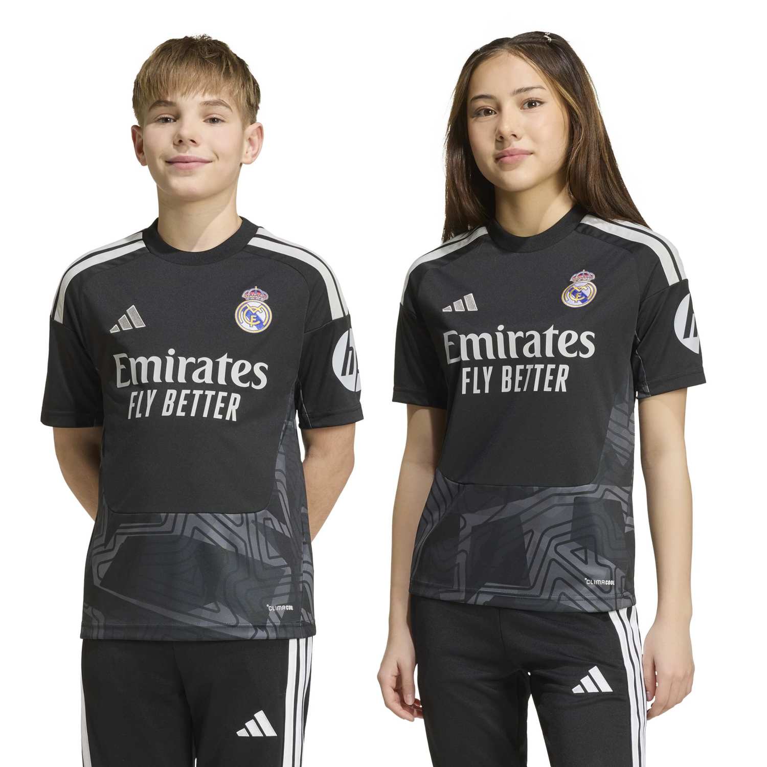 Camiseta Portero Niño Negra 26/27