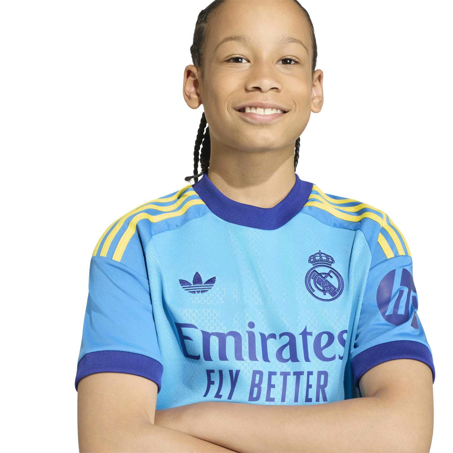 Kids Goalkeeper Kit Blue 26/27