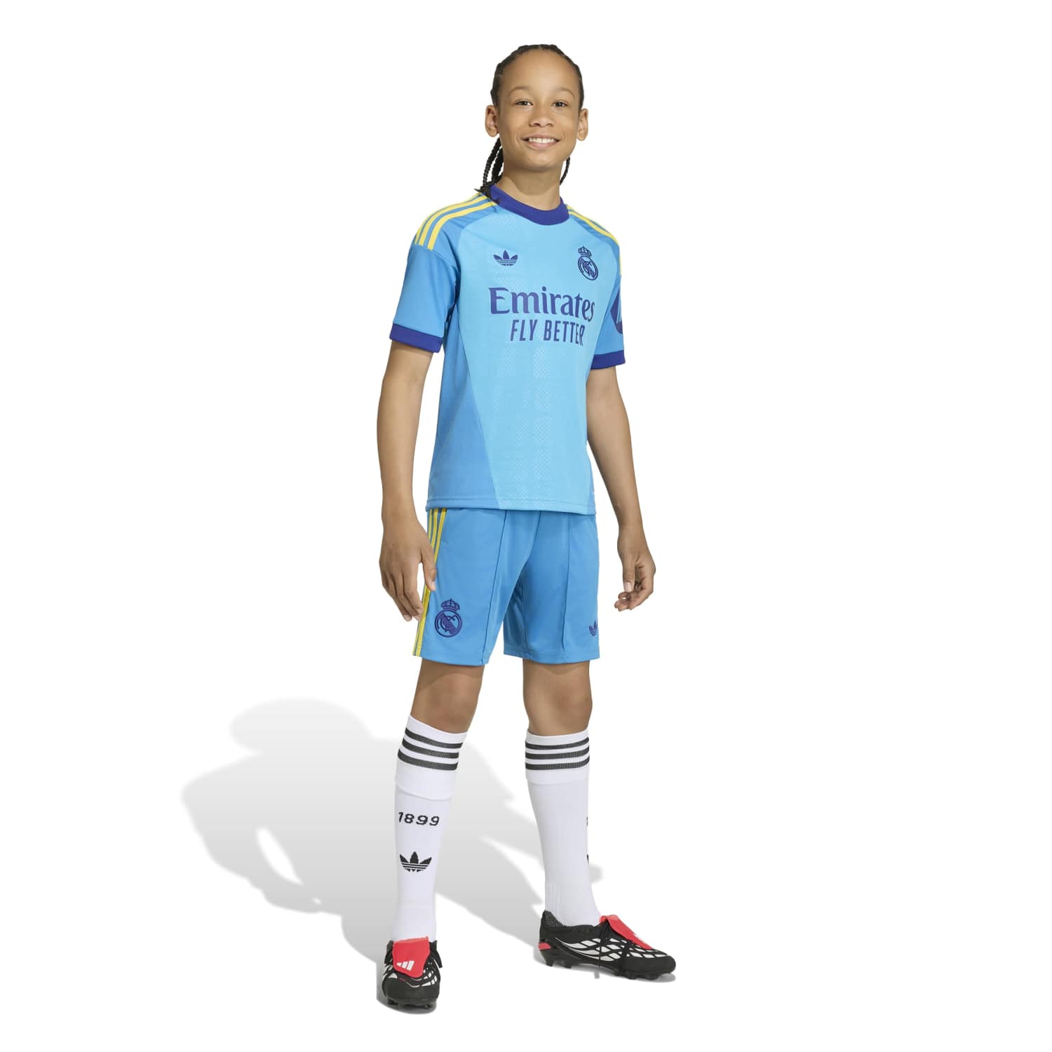 Kids Goalkeeper Kit Blue 26/27