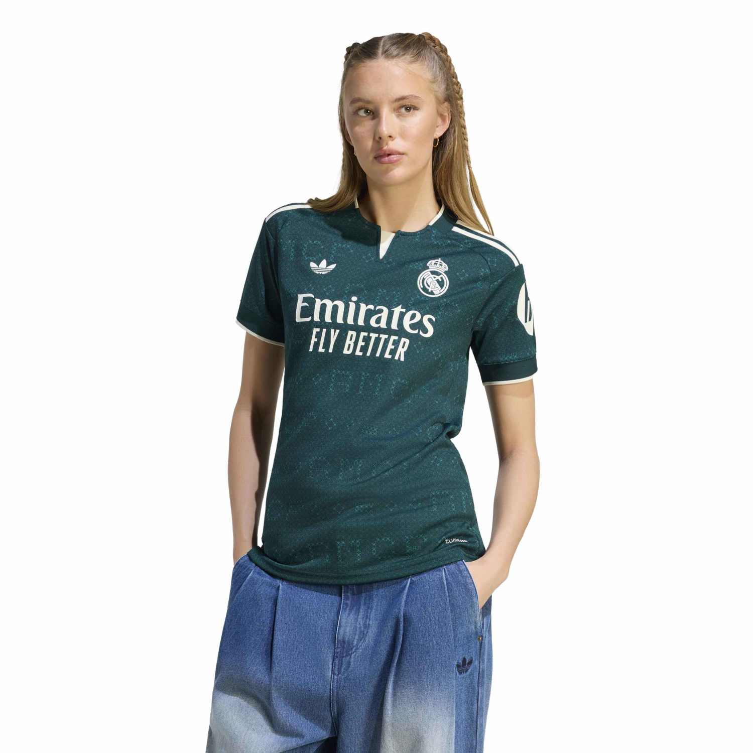 Womens Away Jersey Green 26/27