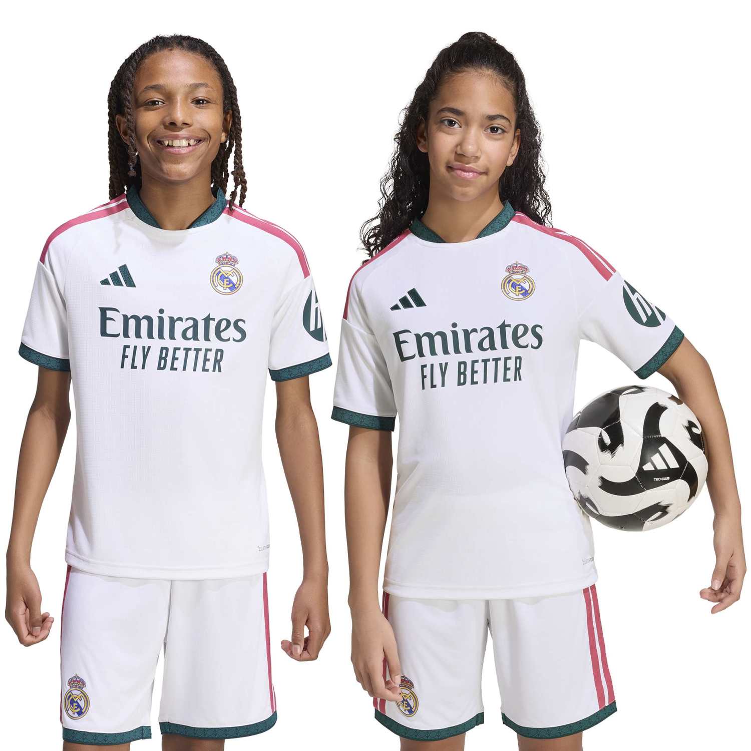 Youth Home Jersey 26/27 White