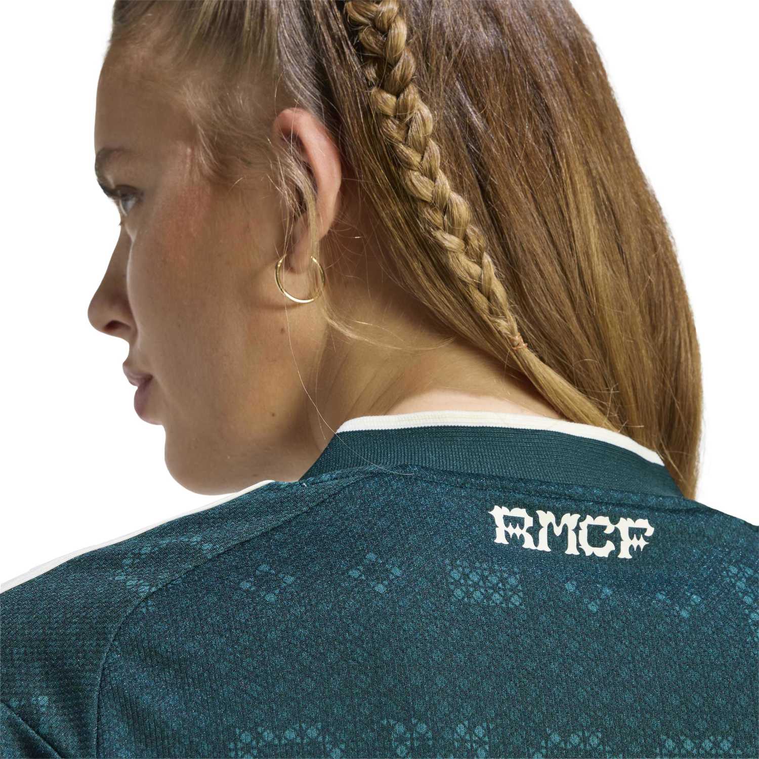 Camiseta Cropped Mujer Segunda Equipación Verde 26/27