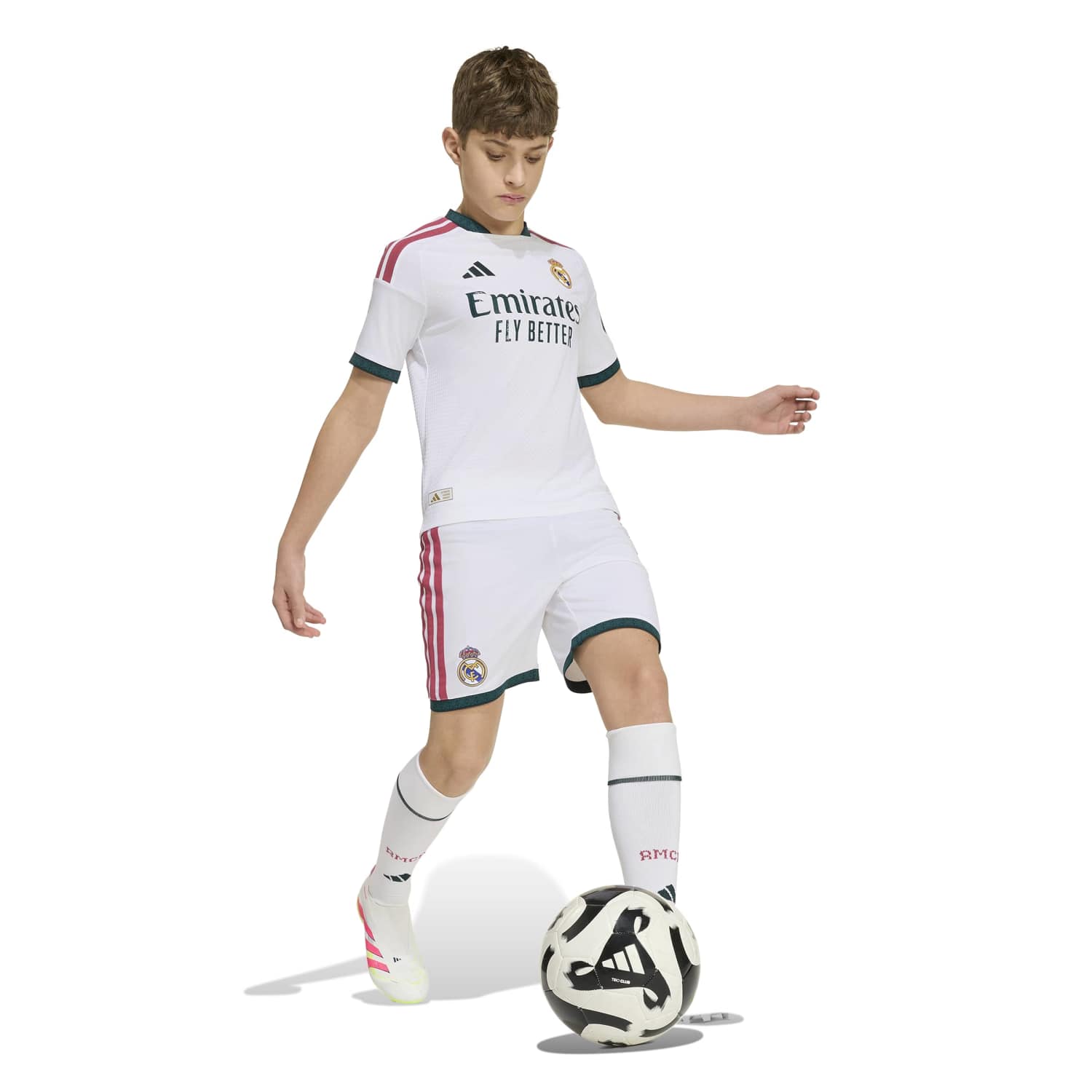 Youth Home Authentic Jersey 26/27 White