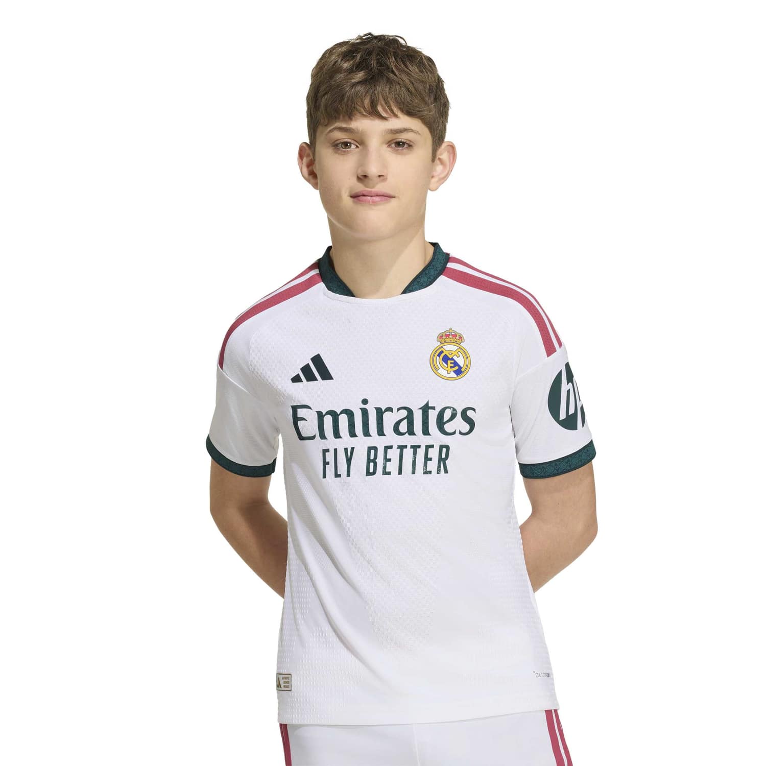 Youth Home Authentic Jersey 26/27 White